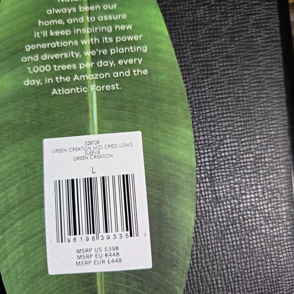 Farm Rio Green Creaton Dress NWT - Picture 2 of 3